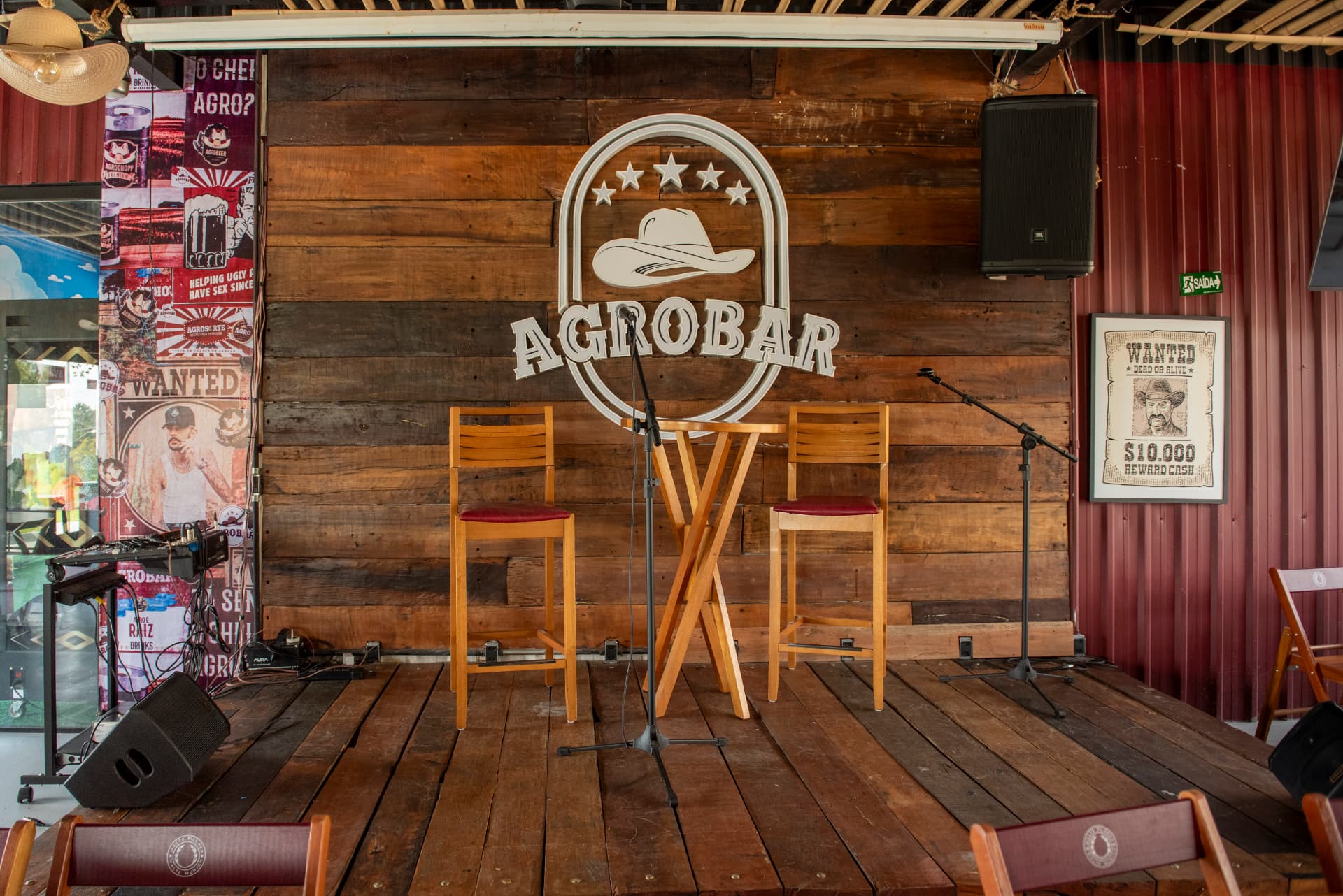 AgroBar — Palco